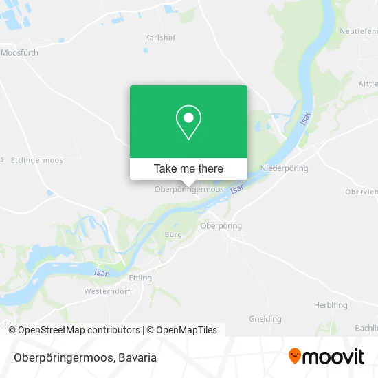 Карта Oberpöringermoos