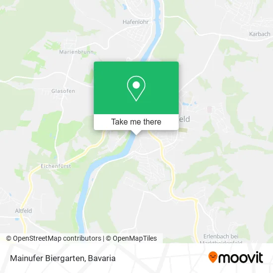 Карта Mainufer Biergarten