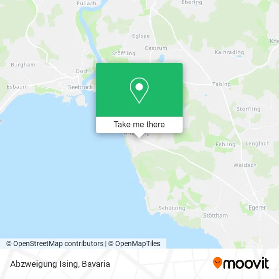 Карта Abzweigung Ising