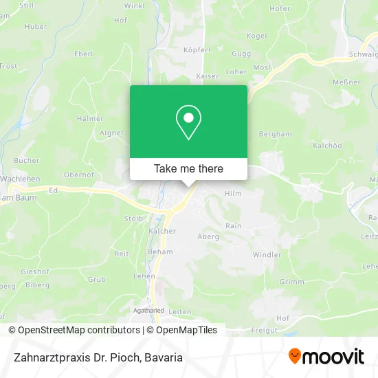 Карта Zahnarztpraxis Dr. Pioch