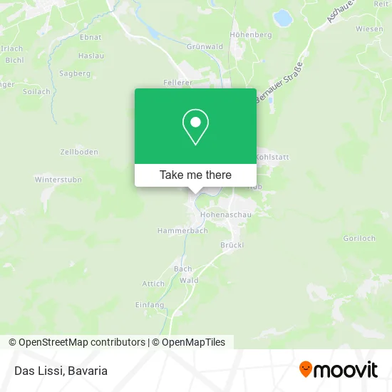Карта Das Lissi