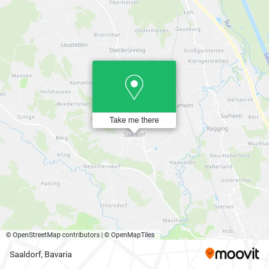 Карта Saaldorf