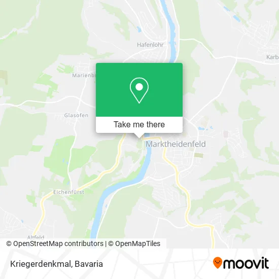 Карта Kriegerdenkmal