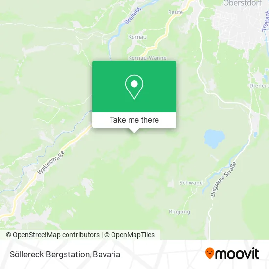 Карта Söllereck Bergstation