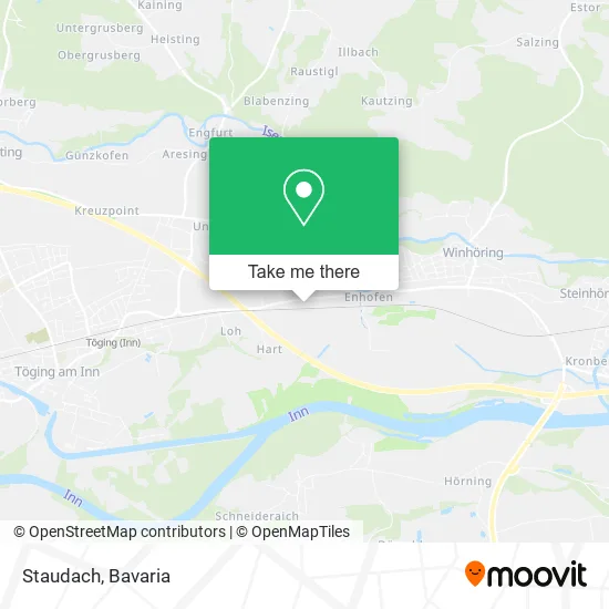 Карта Staudach