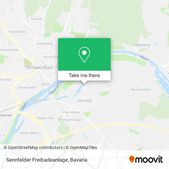 Sennfelder Freibadeanlage map