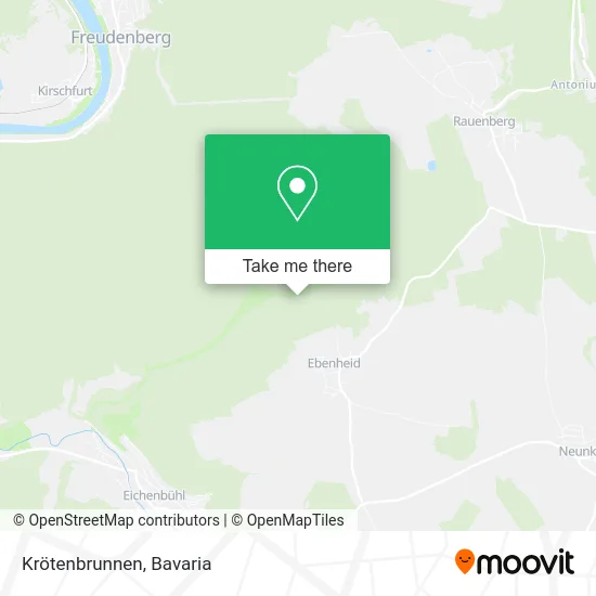 Карта Krötenbrunnen