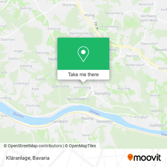 Карта Kläranlage