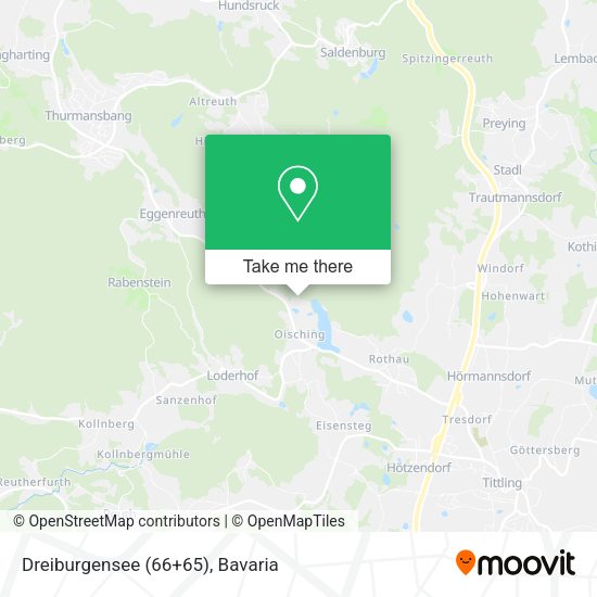 Карта Dreiburgensee (66+65)