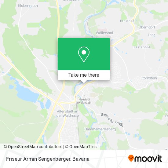 Friseur Armin Sengenberger map