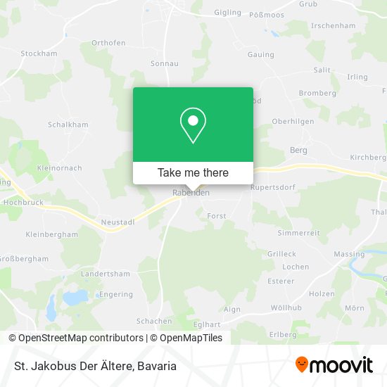 St. Jakobus Der Ältere map