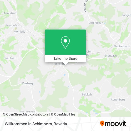 Willkommen In Schimborn map