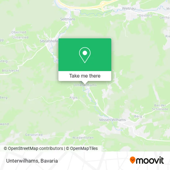 Карта Unterwilhams