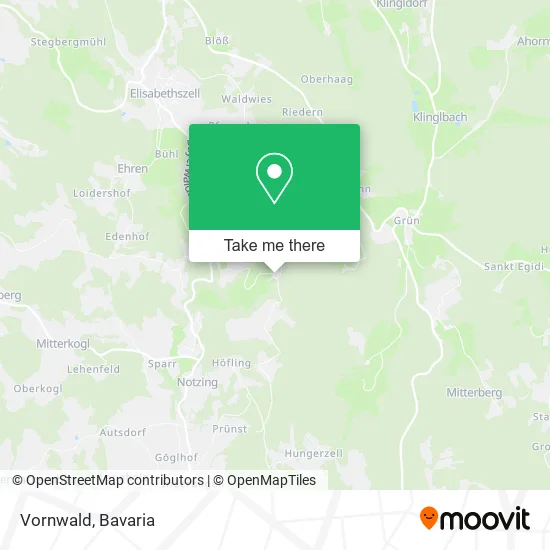 Карта Vornwald