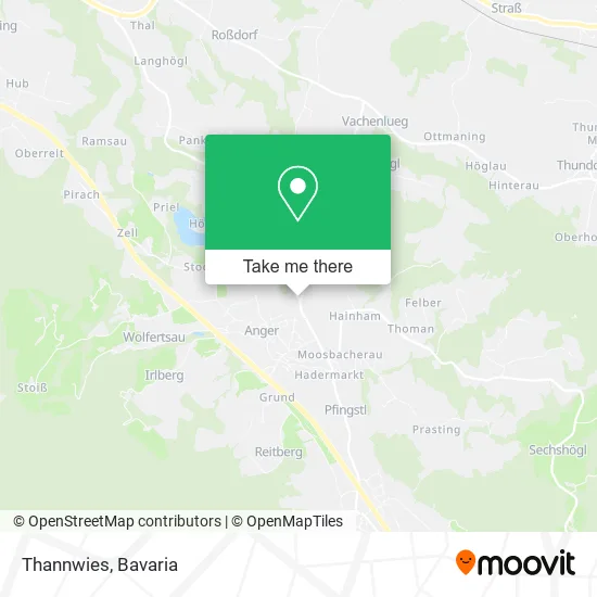 Карта Thannwies