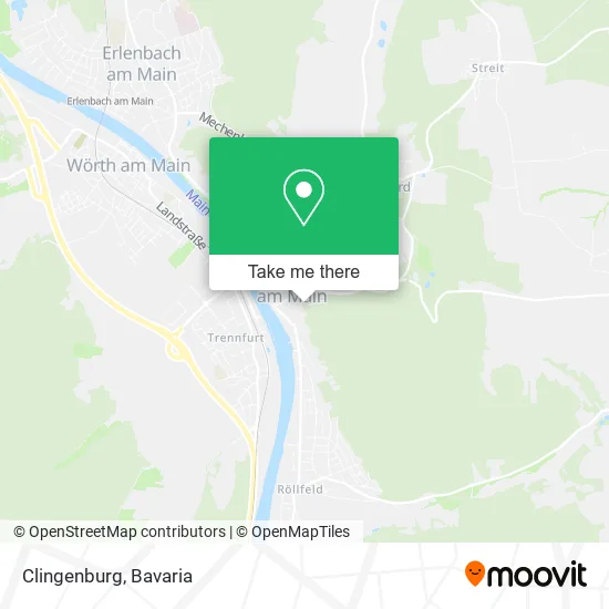 Карта Clingenburg