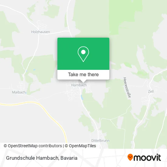 Карта Grundschule Hambach