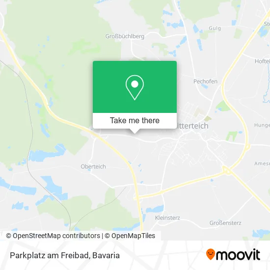Карта Parkplatz am Freibad