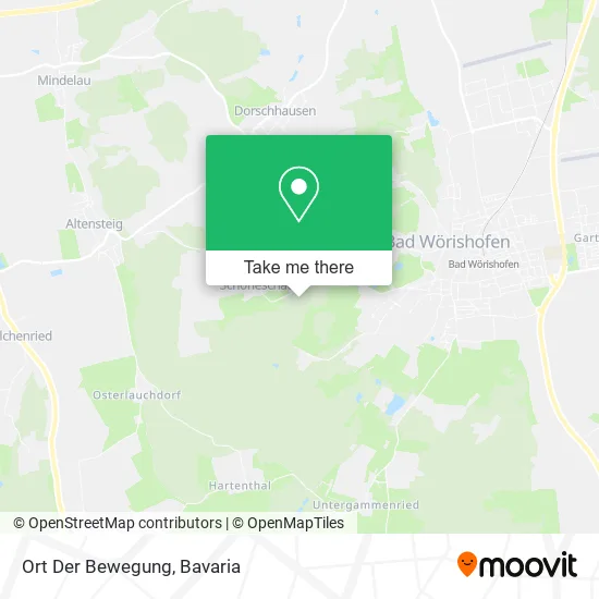 Карта Ort Der Bewegung