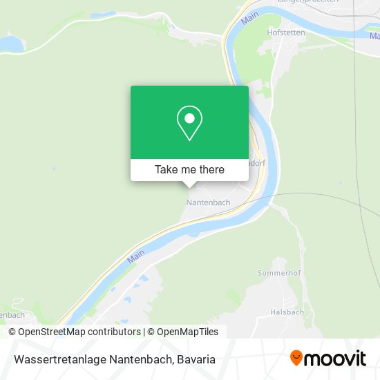 Wassertretanlage Nantenbach map