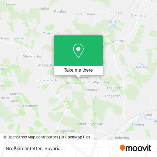 Карта Großkirchstetten