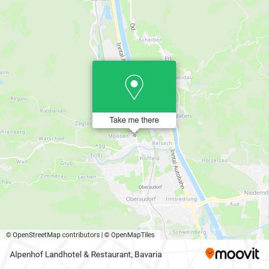 Alpenhof Landhotel & Restaurant map