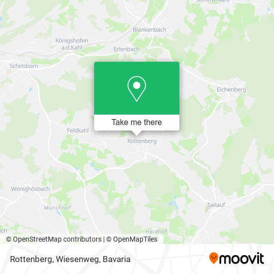 Rottenberg, Wiesenweg map