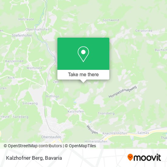 Карта Kalzhofner Berg