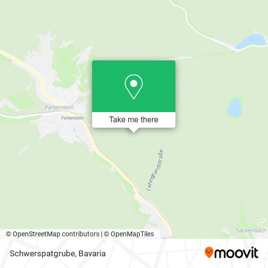 Карта Schwerspatgrube
