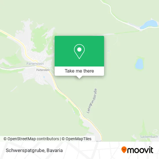 Карта Schwerspatgrube
