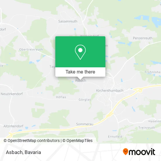 Карта Asbach