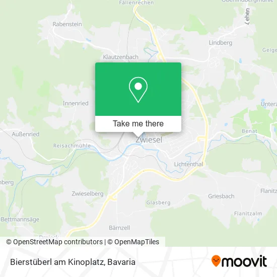 Карта Bierstüberl am Kinoplatz