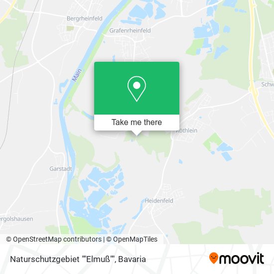 Naturschutzgebiet ""Elmuß"" map