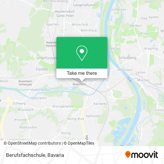 Карта Berufsfachschule