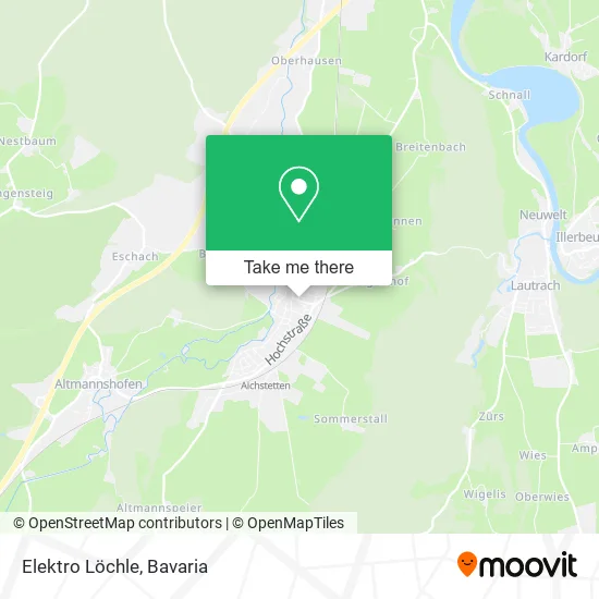 Карта Elektro Löchle
