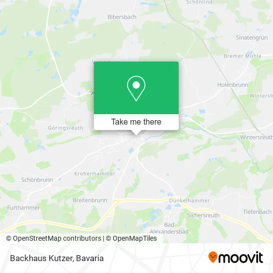 Карта Backhaus Kutzer