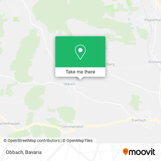 Карта Obbach