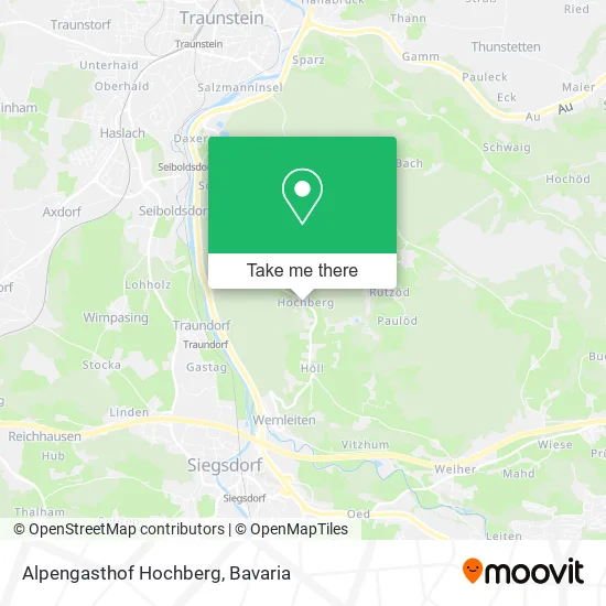 Карта Alpengasthof Hochberg