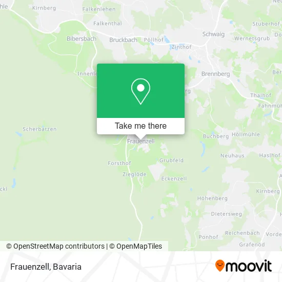 Карта Frauenzell