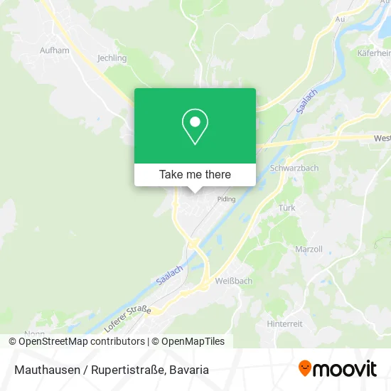 Карта Mauthausen / Rupertistraße
