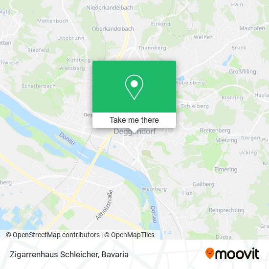 Zigarrenhaus Schleicher map