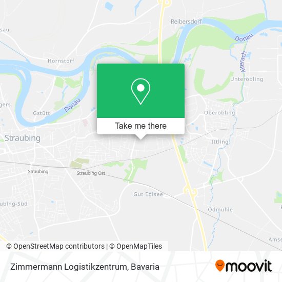 Zimmermann Logistikzentrum map