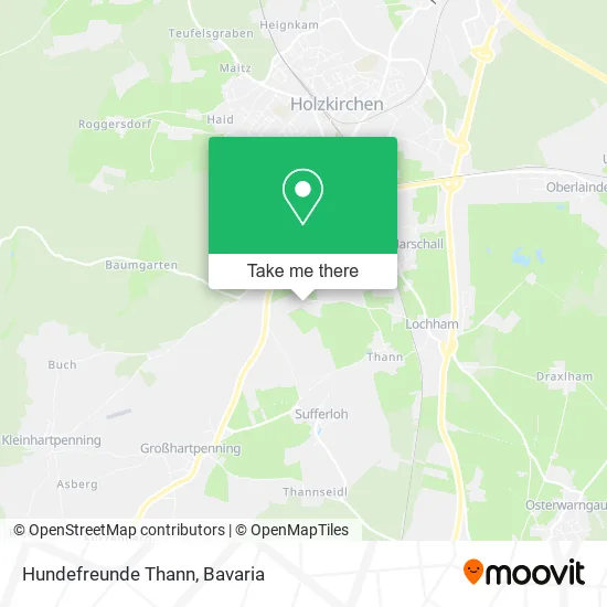 Карта Hundefreunde Thann