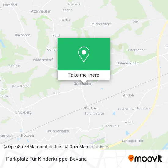 Карта Parkplatz Für Kinderkrippe