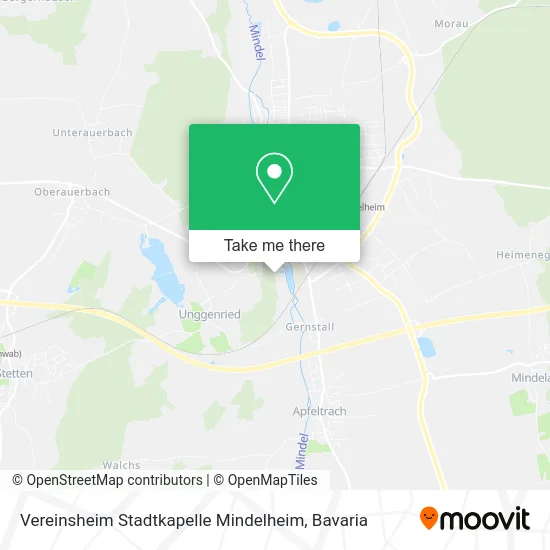 Карта Vereinsheim Stadtkapelle Mindelheim