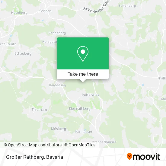 Карта Großer Rathberg