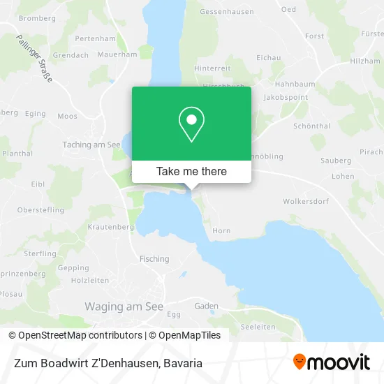 Карта Zum Boadwirt Z'Denhausen