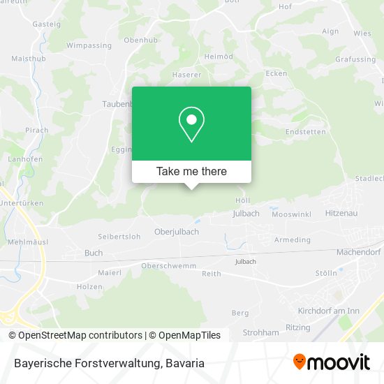 Карта Bayerische Forstverwaltung