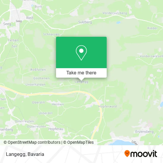 Карта Langegg