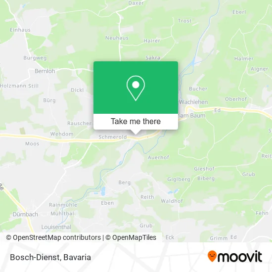 Карта Bosch-Dienst